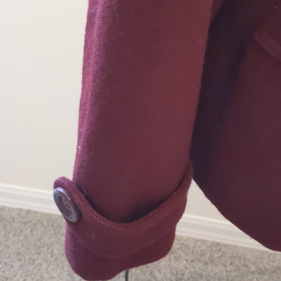 NWOT Faux-Fur Collar Coat - Picture 5 of 7